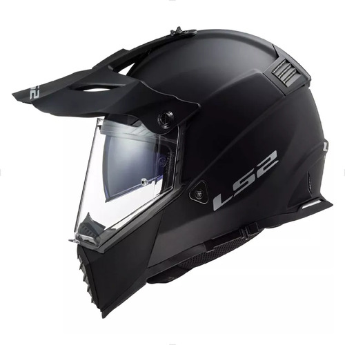 Casco Ls2 Pioneer Evo Titanio Doble Proposito Certificado 