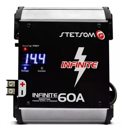 Fonte Stetsom Infinite 60a Com Voltimetro Fonte Automotiva