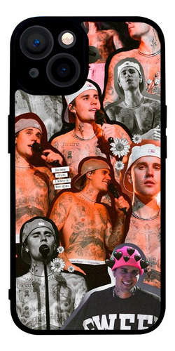 Funda Justin Bieber Collage Para iPhone X Xr 11 12 13 14 15
