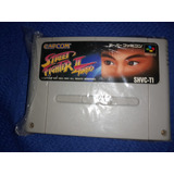 Super Nintendo Street Fighters 2 Turbo Original Japan Usado