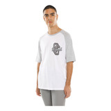 Playera Manga Corta Ranglan C&a De Hombre