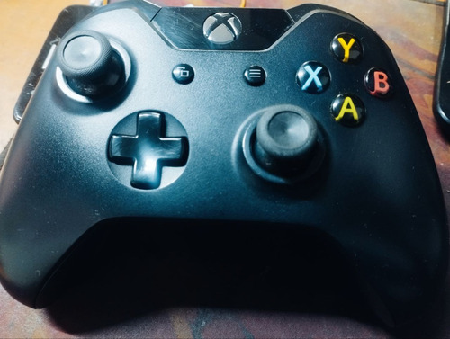 Control Xbox One Segunda Generacion Negro En Perfecto Estado