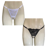 Kit 2 Calcinha Namoradeira Sexy Renda Abertura Lingeriesex