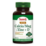 Calcio Magnesio Zinc + D 90 Caps Sunvit Life