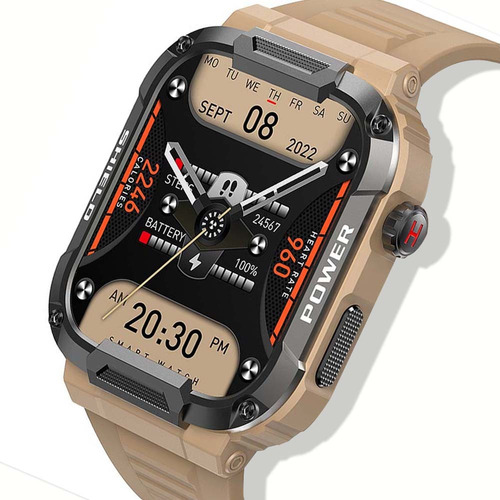 D Reloj Inteligente Bluetooth Militar (responder/llamar) D