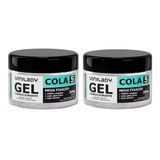 Gel Cola Mega Fixação Nº 5 320g - Vini Lady -2 Unidades