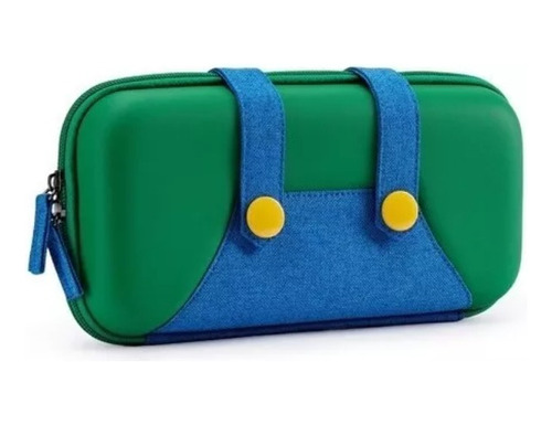 Bolso Luigi Mario Nintendo Switch Oled + Mica Protectora