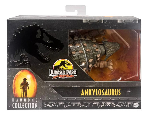 Jurassic World Anquilossauro 32cm Hammond Collection C/nf