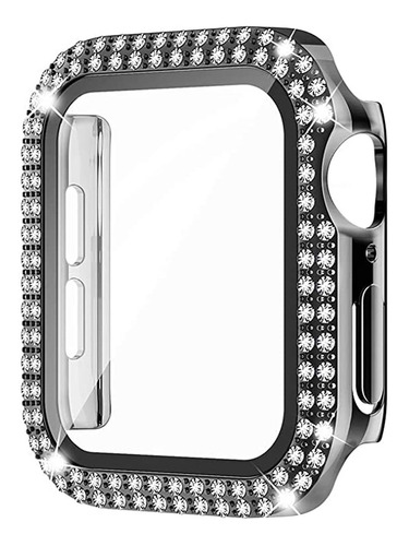 Carcasa De Diamantes Para Apple Watch Serie 8 7 Se 3 4 5 6 