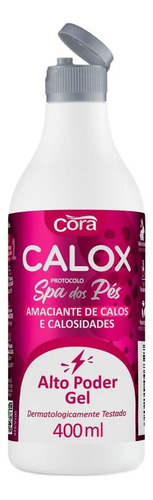 Spa Dos Pés Calox Gel Alto Poder Amolecedor Calosidades Cora