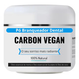 Pó Branqueador Clareador De Dente Carbon Vegan Phállebeauty