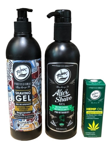 Pack Rolda Shaving Gel Afeitado+after Shave+aceite De Regalo