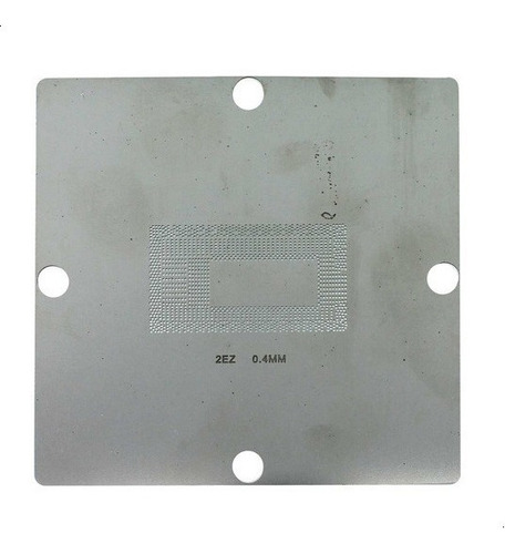 Stencil Reballing Intel I3 I5 Sr2 2ez 90x90x0.4mm