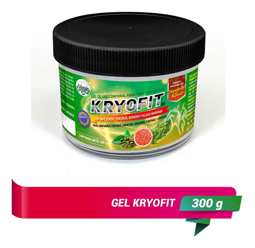 Gel Reductor Abdomen Cintura Panza Estilizar Figura Kryofit