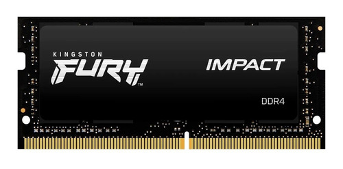 Memoria Kingston Fury Impact 8gb Ddr4 2666mhz Sodimm Gamer