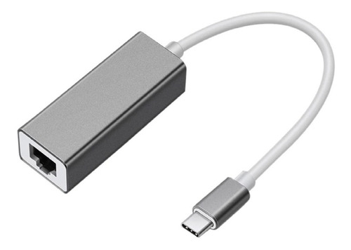 Adaptador Usb C- Rj45 Lan Gigabit Ethernet 1000/crisol Tecno