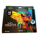 Indra Colores Creative Profesionales Acuarelables 48+5 