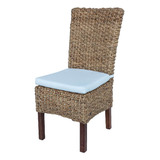 Silla De Rattan Natural & Teka - Banano 3 Indonesia