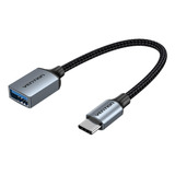 Adaptador Otg Usb-c A Usb 3.0 Para iPad Tablet Y Android