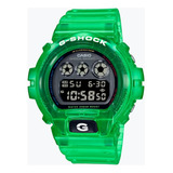 G Shock Dw 6900jt 3 Original Digital Verde Transparente 