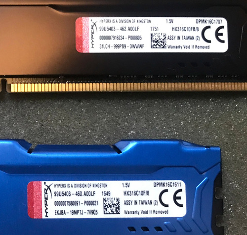 Ram Ddr3 8gb Kingston Hyperx Fury