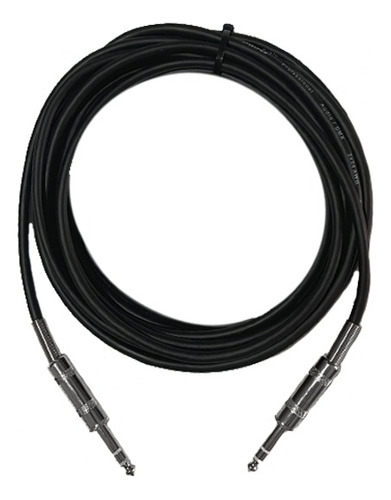 Cable Balanceado 1 Plug Trs 6.3 A 1 Plug Trs 6.3 De 1 Metro