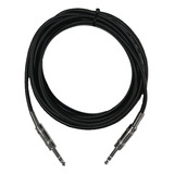 Cable Balanceado 1 Plug Trs 6.3 A 1 Plug Trs 6.3 De 1 Metro