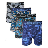 2 Calzoncillos Boxers Lody Algodon Y Lycra Estampado Hombre 