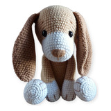 Perro Amigurumi Muñeco Tejido A Crochet 