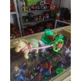 Brinquedo Charrete/carroça Moranguinho Com Cavalo 