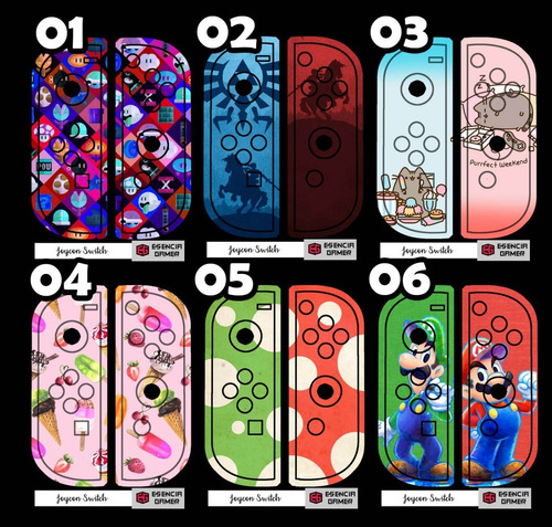 Skin Joycons Nintendo Switch - Variedad De Modelos