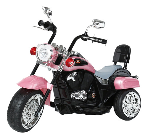 Moto Eléctrica Infantil A Batería Rosa Cm-shj61501