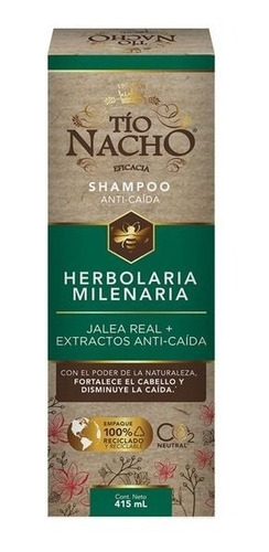 Shampoo Prevención Caída Tio Nacho 415 Ml