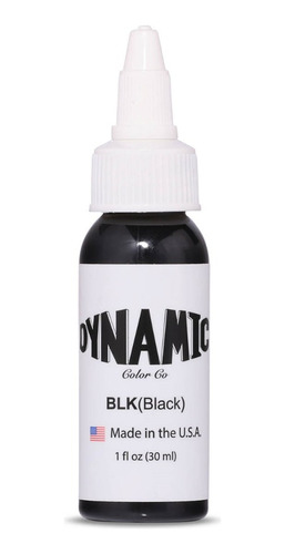 Kit De Tintas Para Tatuajes Dynamic Ink Negra Blanca 1 Oz