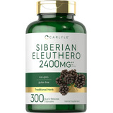 Carlyle Siberian Eleuthero 2400mg 300 Caps Non-gmo