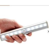 Lampara Led Sensor Movimiento Dif Usos, A Baterias Luz Fria
