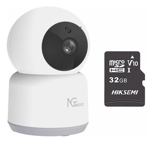 Zkteco Cámara De Seguridad Ip Pt Ng-c2401-plus-32 Con Microsd 32gb Wifi 1080p 3.6mm Visión Panorámica Visión Nocturna Almacenamiento Local Y En La Nube Control Remoto Audio Bidireccional Cctv