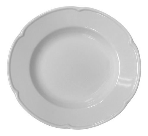 Set X6 Unidades Plato Hondo 23cm Provenza Porcelana Verbano