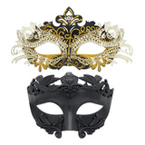 Metal Para Parejas Hombre Griego Romano Veneciana Halloween