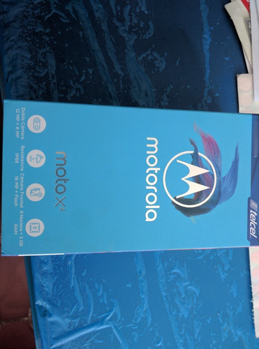 Motorola X4 Play  Xt1900-06  Azul. Libre $5499 .