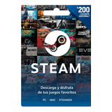 Tarjeta De Steam 