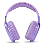 Audífonos Inalámbricos Over Ear Aurum Stf Color Violeta