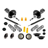 Kit Amortiguadores Resortes Bases Gomas Topes Golf Jetta A2