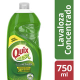 Lavaloza Quix Limón Con Bio Activos Concentrado 750ml