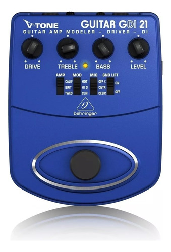 Pedal De Preamplificación De Guitarra Behringer Gdi21 V-tone