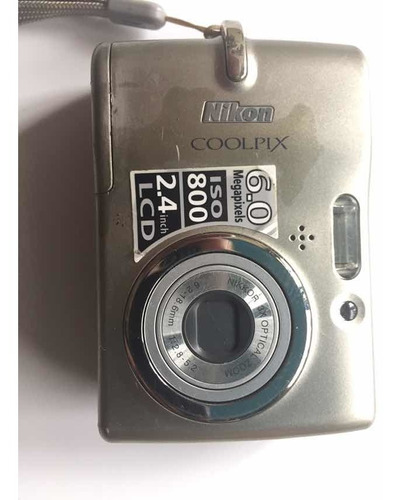 Cámara Japonesa Nikon Coolpix L11 Original De Uso Funciona
