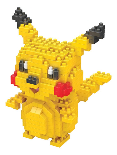 Juguetes Figuras Pokemon Bloques De Construcción Pikachu
