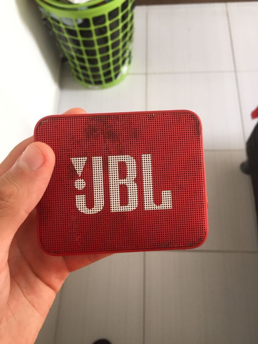 Alto-falante Jbl Go 2 Portátil Com Bluetooth Ruby Red 110v/2