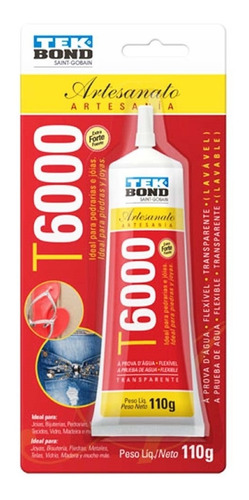 Cola Permanente 110g Artesanato T6000 Tekbond