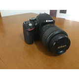  Nikon Kit D3200 + Lente 18-55mm Vr Dslr Cor  Preto